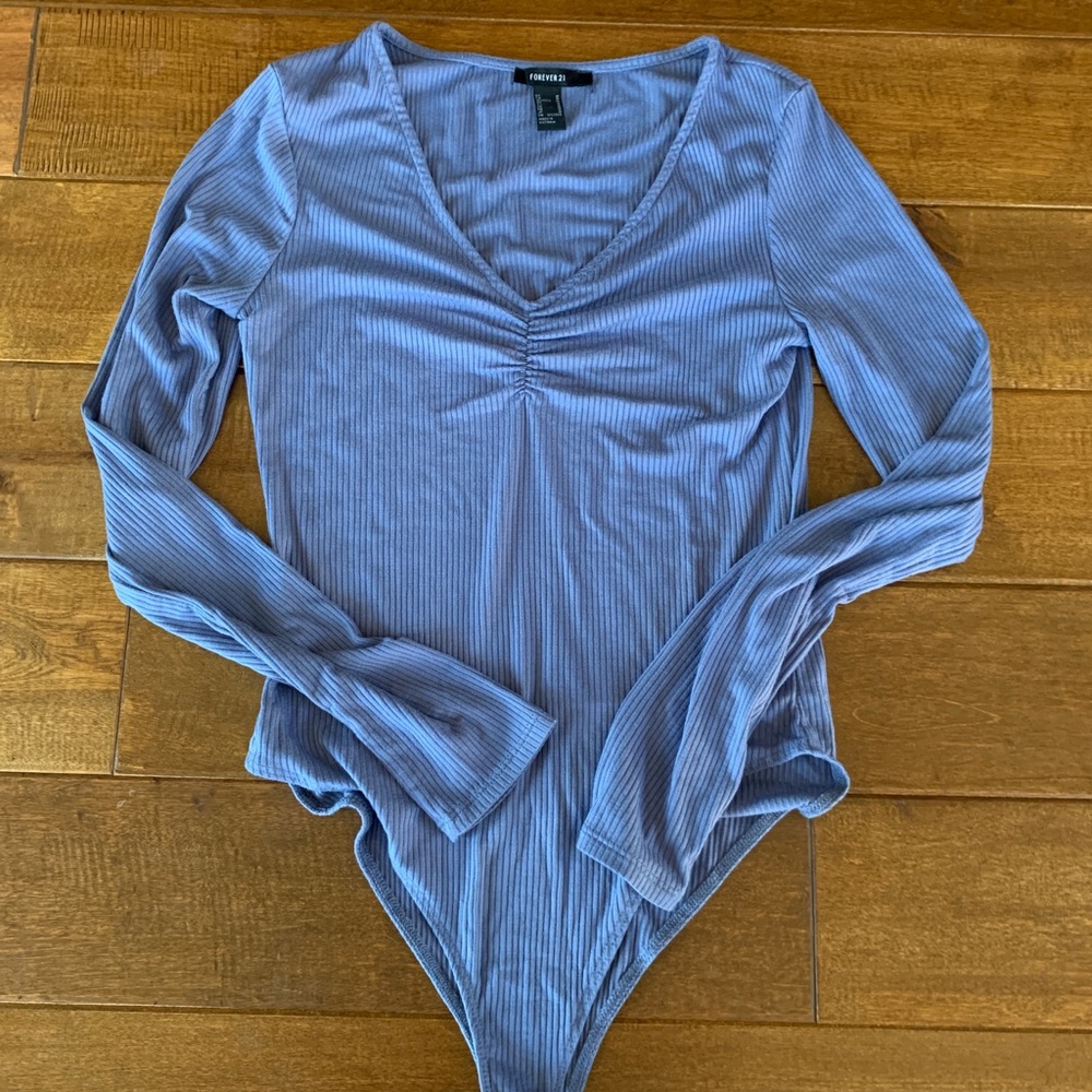 Forever 21 ribbed knit bodysuit